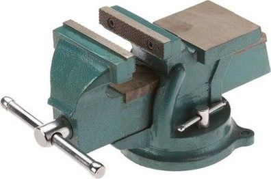 Brüder Mannesmann Schraubstock, 100 mm, drehbar, Guss | M73010 - Werkstatt