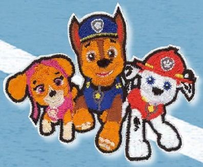 PAW PATROL Applikation, Flicken, Skye Chase Zuma Marshall etc Aufbügeln Aufnähen