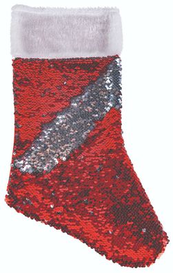 Rubies 620525 - Weihnachtssocke Wendepailletten ? Weihnachten ? X-Mas ? Nikolaus
