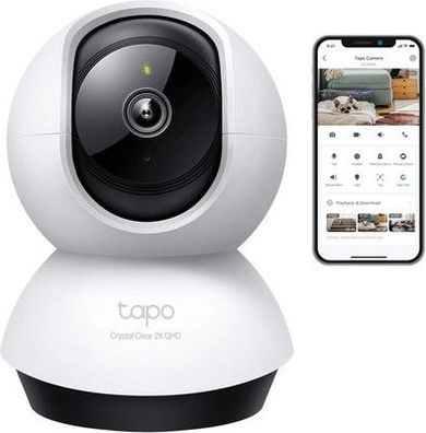 Tapo TP-Link C220 360°-WLAN-Überwachungskamera Innenbereich 2K 4MP IR Nachtsicht