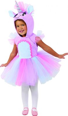 PxP 2300725 - Pastell Unicorn, Kleinkind Kostüm Gr. 6 - 24 Monate, Baby Einhorn