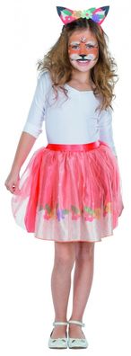 PxP 2300300 - Fox Tutu Set, Kinder Tier Kostüm Gr. STD ca. 3 - 6 Jahre Fuchs