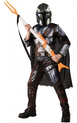 Rubies 300929 - Mandalorian Kinder Kostüm, Star Wars, Größe S, ,