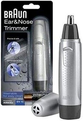 Braun Exact Series Trimmer, Nasenhaartrimmer, inkl. 1 AA Markenbatterie á 1,5 V