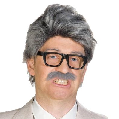 PxP 54129 - Horst mit Schnauzbart - Wig Perücke - Herrenperücke - OPA