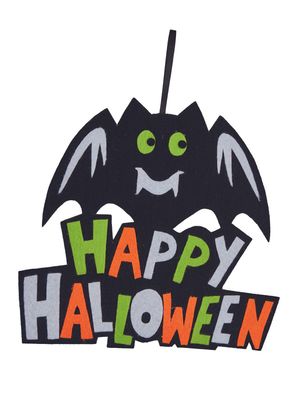Mottoland 642200 - Fledermaus Halloween Dekoration aus Filz * Fenster Deko