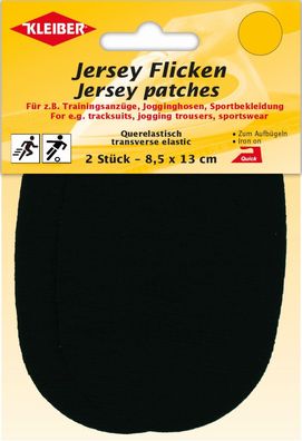 Kleiber Jersey Flicken, 2er Querelastische Flicken für Jogginghosen