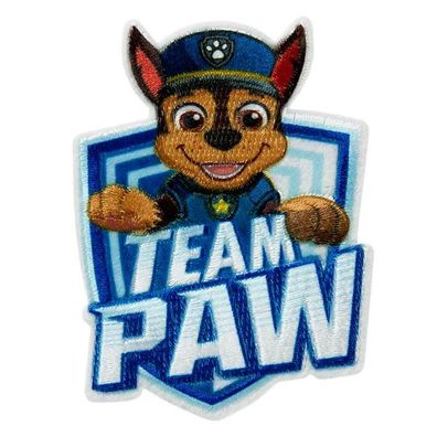Paw Patrol Applikationen, Bügelbild, Patch, Aufnäher, Chase Skye Marshall Rocky