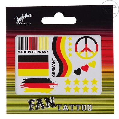 Jofrika Fan Tattoos, Diamonds, Brows, Sticker, Unicorn, Deutschland WM EM Flagge