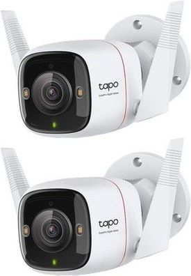Tapo TP-Link C310P2 2x Überwachungskamera Außen WLAN IP Kamera 3MP Hochauflösung