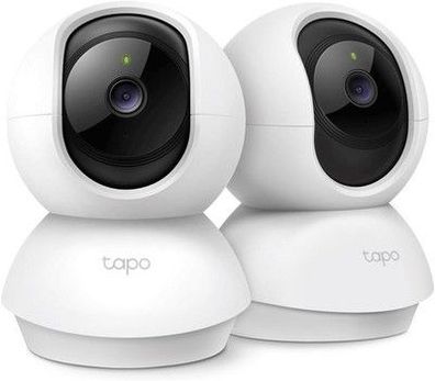 Tapo TP-Link C210P2 WLAN IP Kamera Überwachungskamera bis 256 GB Speicher, 2 STK