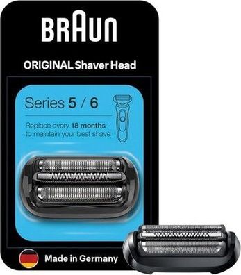 Braun Series 5 & 6 Elektrorasierer Scherkopf, Original Ersatzscherteil 1er Pack