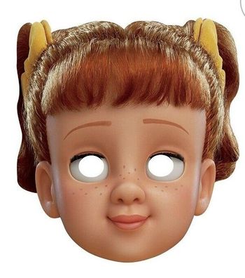 Rubies Toy Story 4 Card Mask - Pappmaske, Woody, Buzz, Gabby Rex, Bo Peep, Forky