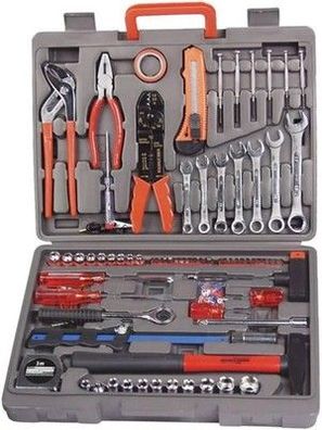 Brüder Mannesmann Werkzeugkoffer, 555-teilig | M29555 Werkzeu-Koffer, gefüllt