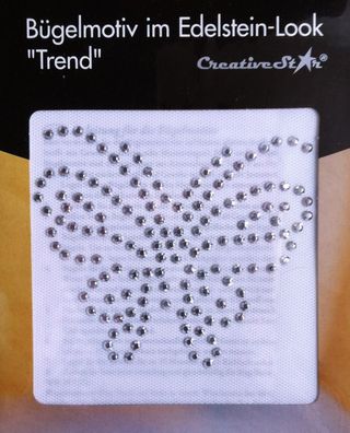 Bügelmotiv im Edelstein Look, Strass Motive, Bügelbild Flicken Applikation