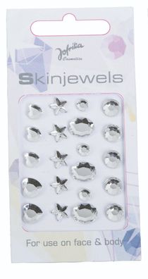 Jofrika Cosmetics 7132xx - Skinjewels, Selbstklebende Steinchen für die Haut