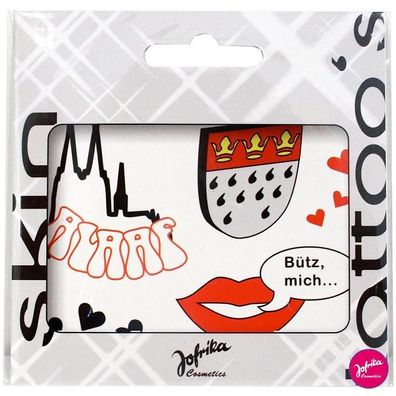 Jofrika Cosmetics Skin Tattoos * Köln Düsseldorf Mainz * Karneval * Rubies NEU