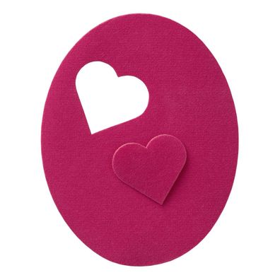 Mono Quick 0827x 2 teiliger Flicken, Applikation, Patch, Oval, Ausgestanzt