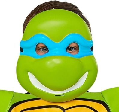 Rubies 2000681 - Leonardo 1/2 Kindermaske, TMNT Kostüm Zubehör, Halbmaske