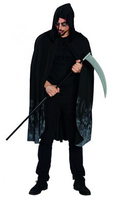 PxP 14117 - Ghostcape Halloween Cape, Erwachsenen Kostüm STD