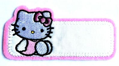 Mono Quick 142xx Hello Kitty Name Tag, Bügelbilder zum beschriften, Katze
