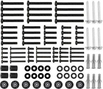 VESA Schrauben Set, Fernseher, TV Wandhalterung - M4 M5 M6 M8 - 100 Stück