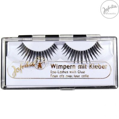 Jofrika Cosmetics 718203 Echthaar Elegance, Wimpern in Echthaaroptik