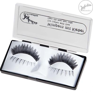 Jofrika Cosmetics 718703 Echthaar Duett, Wimpern in Echthaaroptik