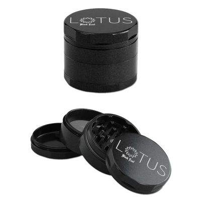 Black Leaf LOTUS Grinder Keramik beschichtet 4tg Ø54mm Titan Kräuter Alu Mühle !