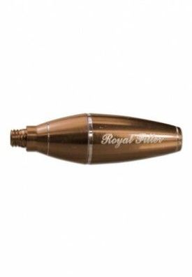 ROYAL FILTER 9mm Aktivkohle Adapter Screen Queen Prince sieblose Pfeife Bronze !