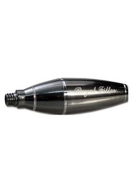ROYAL FILTER 9mm Aktivkohle Adapter Screen Queen Prince sieblose Pfeife silber !