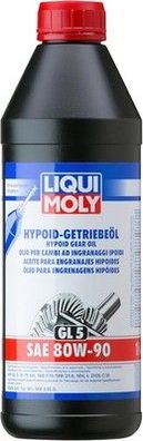 LIQUI MOLY Hypoid-Getriebeöl (GL5) SAE 80W-90 | 1 L | Getriebeöl | Hydrauliköl