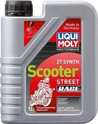 LIQUI MOLY Motorbike 2T Synth Scooter Race | 1 L | Motorrad 2-Takt-Öl, Nr.: 1053