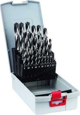 Bosch Accessories 25tlg. HSS Spiralbohrer PointTeQ Set (für Metall, in ProBox)