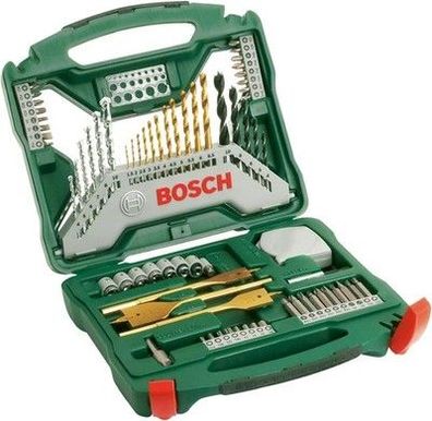Bosch Accessories 70tlg. X-Line Titanium Bohrer und Schrauber Set (Holz, Metall)