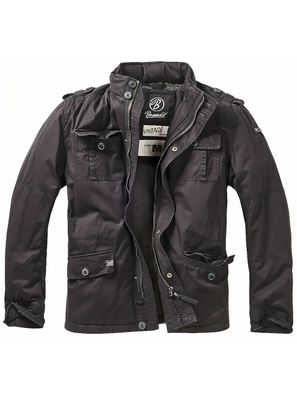 Brandit Jacke Britannia Winter Jacket in Black