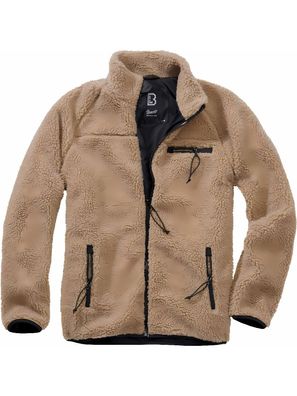 Brandit Jacke Teddyfleece Jacket in Camel