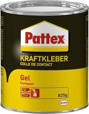 Pattex Kraftkleber Compact, extra starker Kleber ohne Tropfen (1x 625g Dose)