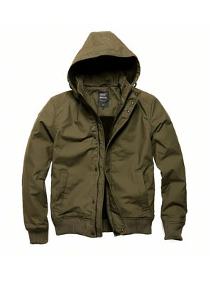 Vintage Industries Winterjacke Hudson Jacket Dark Olive