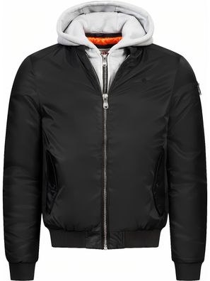 Lonsdale Clifton All Seasons Jacke mit Kapuze schmale Passform