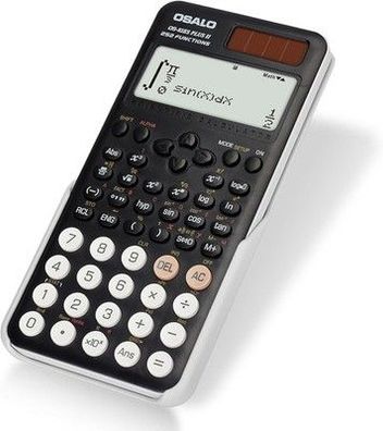 OSALO Wissenschaftlicher Taschenrechner 252 Funktionen, 2-zeiliges Display