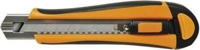 Fiskars Profi-Magazincuttermesser, 18 mm, Orange/Schwarz, 1004620, Cutter-Messer
