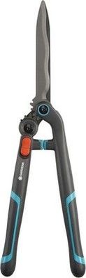 Gardena Heckenschere 2-in-1 EnergyCut: Gartenschere mit 2-stufigem Getriebe 23cm