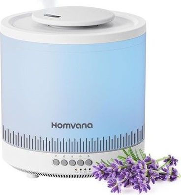 Homvana 3-in-1 Luftbefeuchter, Schlafzimmer 1,8 Liter Top-Fill Luft-Befeuchter