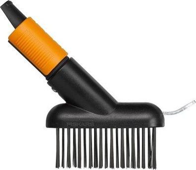 Fiskars Fugenbürste mit zusätzlicher Kratz-Klinge, Gerätekopf, Länge: 18,5 cm