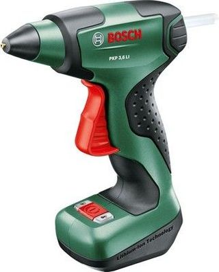 Bosch Akku Klebepistole PKP 3,6 LI (Micro-USB Ladegerät, 4 x Klebesticks - 3,6V)