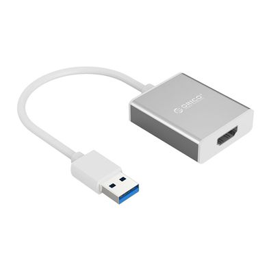 Orico UTH USB-A 3.0 auf HDMI Adapter Full HD 1080p Silber