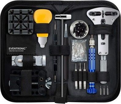 Eventronic Uhren-Werkzeug Set, Uhr Reparatur Uhrmacher-Werkzeug Uhr, Tool-Kit