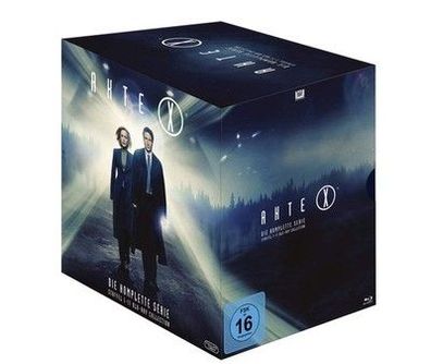 Akte X - Staffel 1-11 Komplettbox [Blu-ray] TV-Serie, Thriller & Krimi