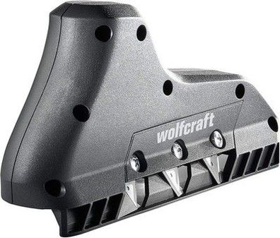 Wolfcraft 3-fach Kantenhobel 4009000 – Trockenbau Hobel mit Dreifachklinge